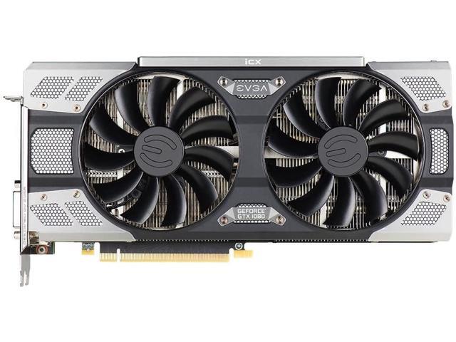 EVGA GeForce GTX 1080 FTW2 GAMING, 8GB GDDR5X, iCX Technology - 9 Thermal Sensors & RGB LED G/P/M, Aysnch Fan, Optimized Airflow Design Graphics...
