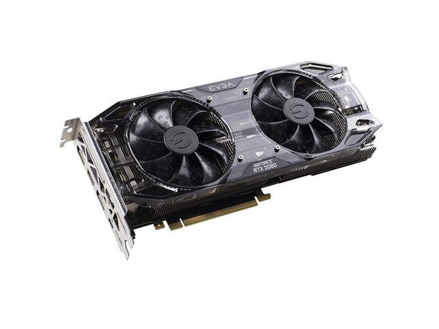 EVGA 08G-P4-2081-KR GeForce RTX 2080 Gaming 8GB GDDR6 Dual HDB Graphics Card, Black Edition