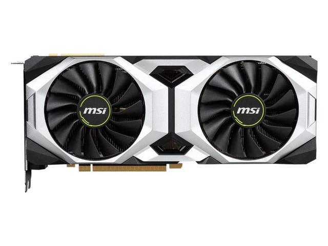MSI G208TVGP11 Gaming GeForce RTX 2080 Ti 11GB GDRR6 352-bit HDMI/DP Ray Tracing Turing Architecture Graphics Card (RTX 2080 Ti Ventus GP)