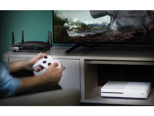 Linksys (WRT32XB) WRT Gaming WiFi Router Optimized for Xbox, Killer Prioritization Engine to Reduce Peak Ping and Latency, Dual Band, 4 Gigabit...