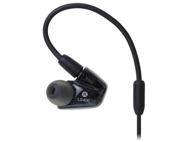 Audio-Technica ATH-LS400iS In-Ear Headphones with In-Line Mic and Control