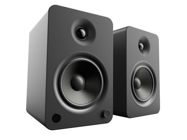 Kanto Living YU6 2-Way Powered Bookshelf Speakers (Pair Onyx) - image 6
