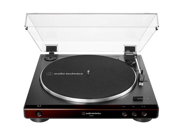 Audio-Technica - Audio Technica AT-LP60X-BW Turntable - Brown - image 4