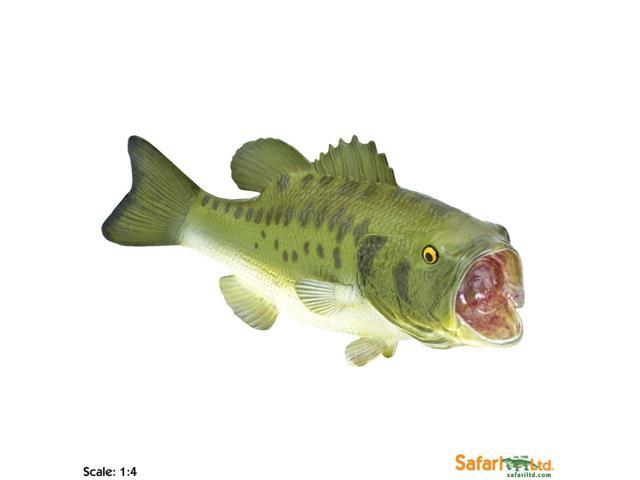 Educational Replica Fish Incredible Creatures 6' Long Figure - Largemouth Bass