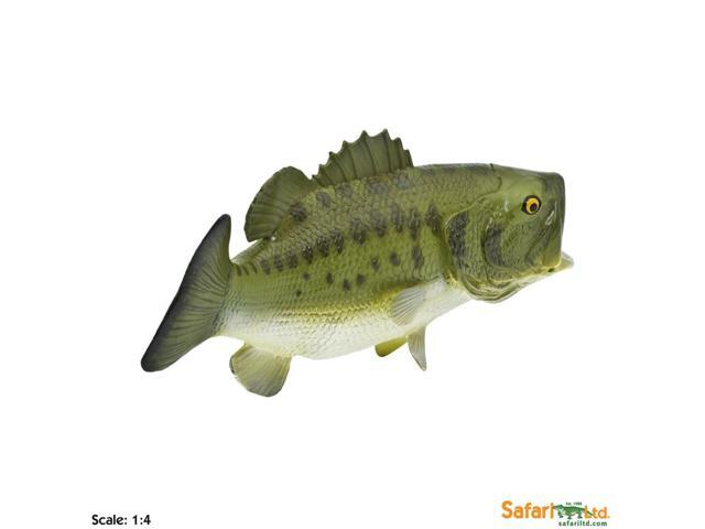 Educational Replica Fish Incredible Creatures 6' Long Figure - Largemouth Bass