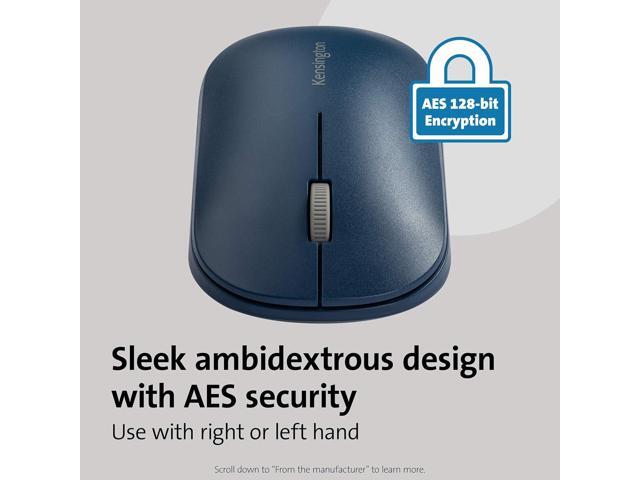 Kensington SureTrack Dual Wireless Mouse- Blue (K75350WW)