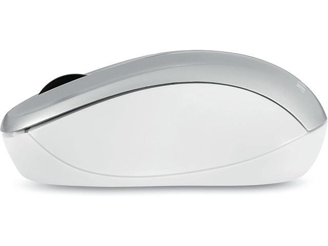 Verbatim 2.4G Wireless LED Silent Mouse - Noiseless and Silent Click Computer Mouse with Nano Receiver for Mac and PC - Silver
