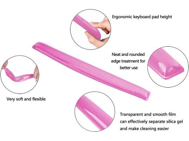 Gel Keyboard & Mouse Wrist Rest Set - Keyboard Wrist Rest Pad & Mouse Support for Office Gaming Pad Computer Laptop Ergonomic Comfortable Pain...