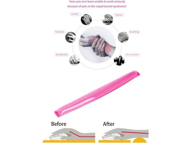 Gel Keyboard & Mouse Wrist Rest Set - Keyboard Wrist Rest Pad & Mouse Support for Office Gaming Pad Computer Laptop Ergonomic Comfortable Pain...