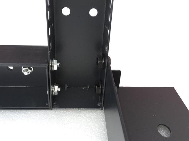Sysracks 18U 4 Post Open Frame 19 inch Network Server Rack Relay Cabinet Adjustable Depth 24'-37'