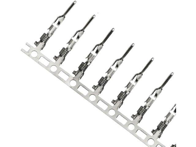 5PCS Male 3-Pin PC Fan Connector Kit (5PCS 3 Pin 3Pin Fan Male PWM Power Shell Connector Housing + 15PCS Terminal Crimp Pins)