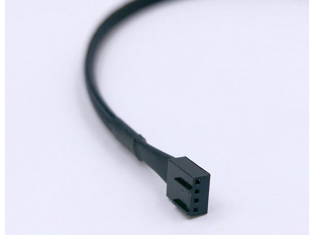 PWM Fan Splitter Extension Cable - 1 to 5 Computer Fan Splitter Cable Compatible with 3 Pin and 4 Pin PC Cooling Fans, 10 inch Black Sleeve Nylon...