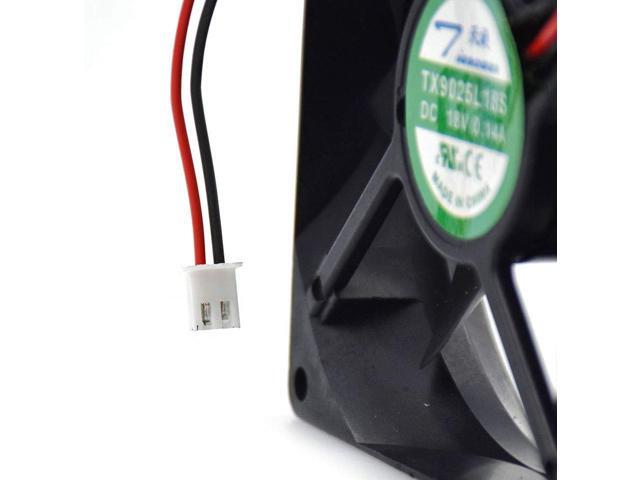 for TIANXUAN TX9025L18S 18V 0.14A 909025mm Refrigerator Thermostat Cooling Fan