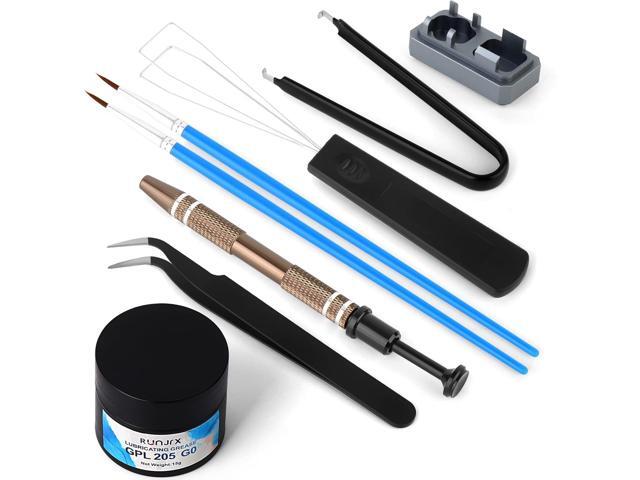 RUNJRX Keyboard Lube Kit GPL 205G0 0.53oz/15g for Mechanical Keyboard Lube, Switch Opener for MX Kailh,Keyboard Tools with Keycap Puller