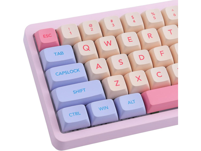 Hyekit Keycaps - 132 Keys PBT XDA Profile with Dye-Sublimation 132 Keys PBT Material, XDA Profile, Dye-Sublimation Technology, Mechanical...