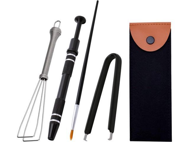 Mechanical Keyboard Switch Puller Set, Keycap Remover Kit Keyboard Cleaner Tool Including Keycap Puller, Switch Clamp, Stem Holder, Lube Pen-Easy...
