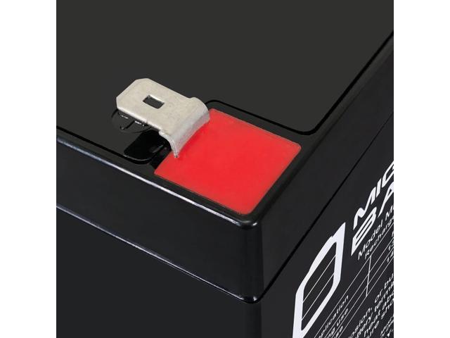 Mighty Max Battery ML5-12F2-12 Volt 5 AH, F2 Terminal, Rechargeable SLA AGM Battery