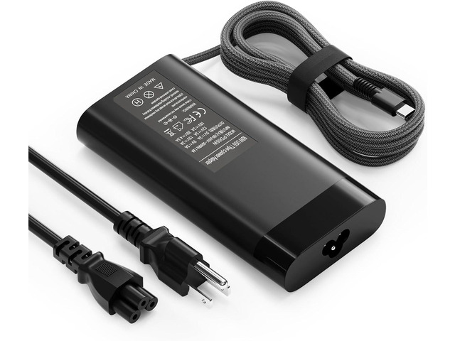 90W USB C Laptop Charger Compatible with HP Spectre x360 904144-850 904082-003 adp-90fe 2ln85aa HP 90w USB-c Power Adapter Type C AC Adapter Power...