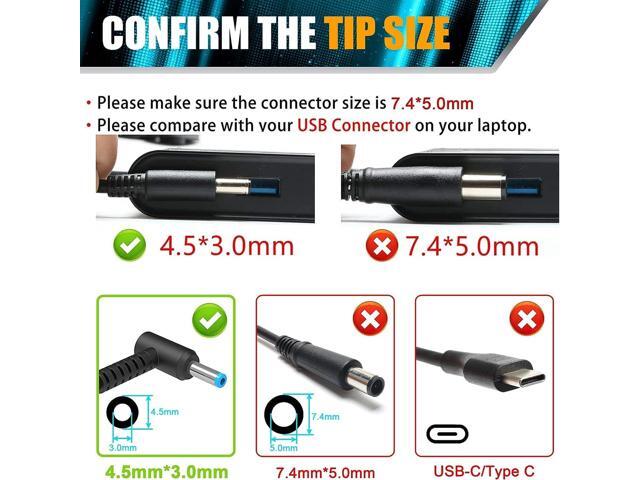 MAX 200W AC Adapter Laptop Charger Compatible with HP OMEN Pavilion Gaming 15 17 Envy 15 2020 TPN-DA10 L00818-850 TPN-LA21 L73385-001 ADP-200HB B...