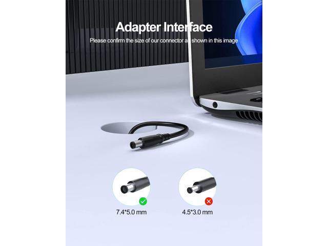 90W Charger Fit for Dell Latitude 5310 5410 5510 5501 5401 5511 5411 2 in 1 P96G P97G P98G P80F PA-10 La90pm111 Laptop Power Adapter Cord Supply