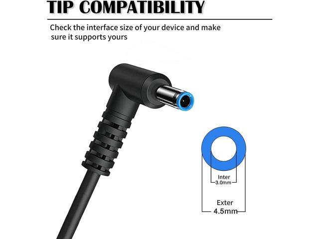 150W Laptop Charger for HP Victus 15 16 Zbook 15 G3 G4 G5 15v G5 Power 15 G9 Create G7 ZBook Fury 15 G7 G8 Envy 15 16, Spectre x360 Pavilion 17...