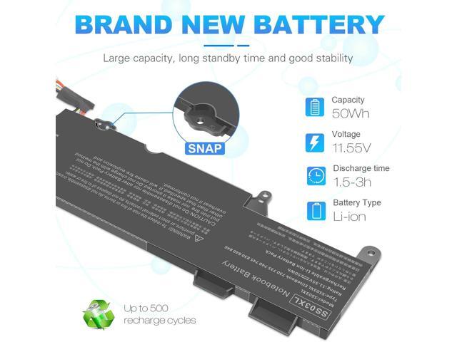 TREE. NB Battery SS03XL 933321-855 for Hp EliteBook 840 G5 G6 Battery 730 735 740 745 830 846 G5 840 G6 735 745 830 G6 ZBook 14U G5 G6 HSN-I13C-4...