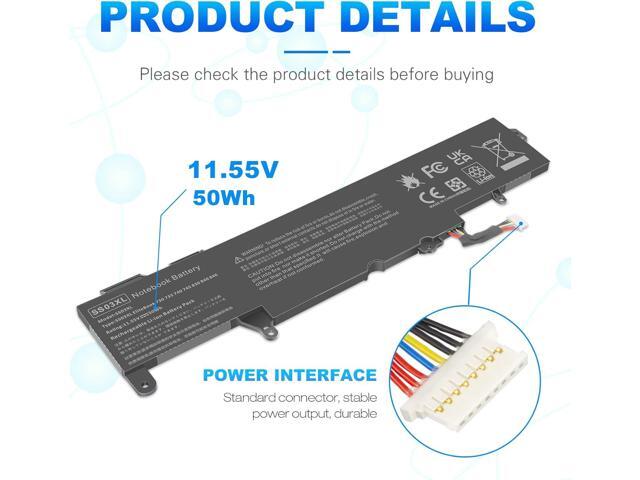 TREE. NB Battery SS03XL 933321-855 for Hp EliteBook 840 G5 G6 Battery 730 735 740 745 830 846 G5 840 G6 735 745 830 G6 ZBook 14U G5 G6 HSN-I13C-4...