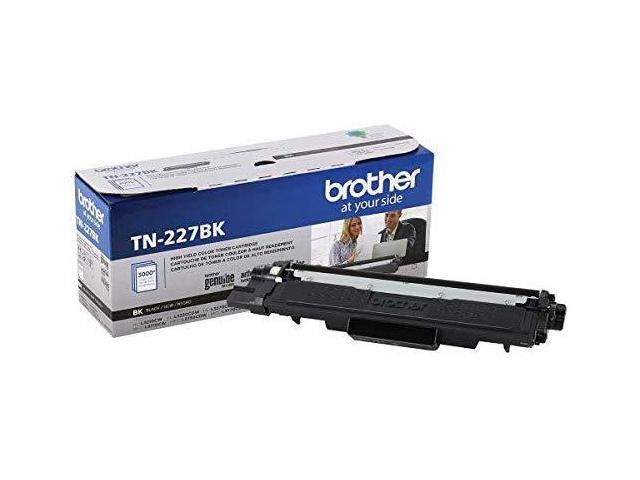 Brother Genuine TN227BK, TN227C, TN227M, TN227Y High Yield Black/Cyan/Magenta/Yellow Toner Cartridge Set, TN227