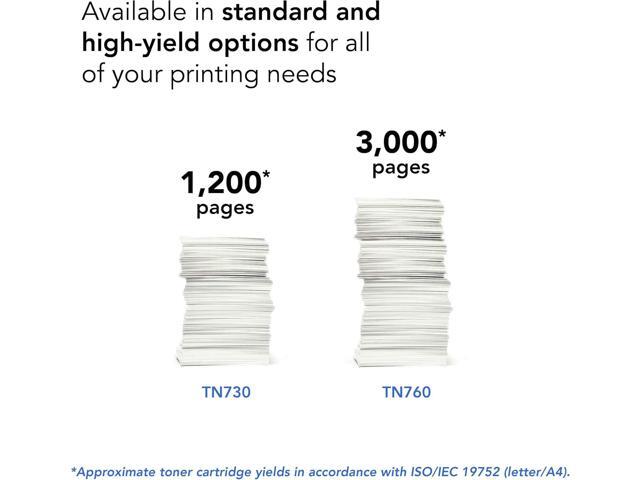 Brother TN730 Standard Yield Black Toner Cartridge - image 7
