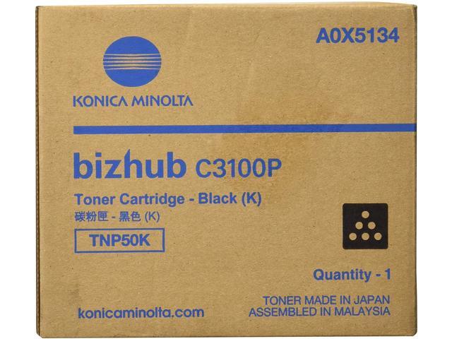 KONICA MINOLTA OEM Toner Cartridge, BLACK, yield 6,000 A0X5134