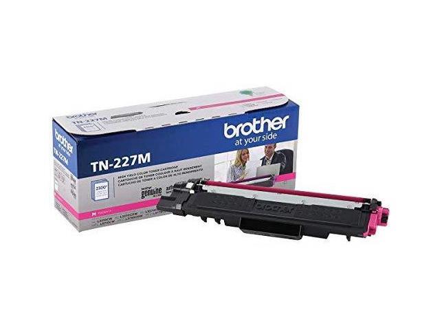 Brother Genuine TN227BK, TN227C, TN227M, TN227Y High Yield Black/Cyan/Magenta/Yellow Toner Cartridge Set, TN227