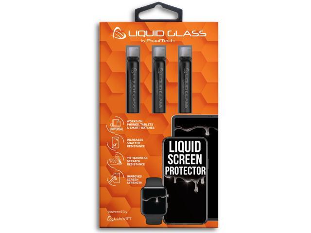 Liquid Glass Screen Protector Universal for All Phones Tablets Watches -3Pk