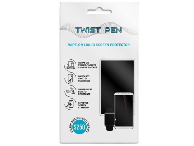 TWIST PEN Liquid Glass Screen Protector with $250 Coverage for All Devices