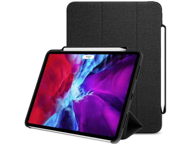 LUVVITT iPad Pro 11 Case Front and Back Cover with Wireless Pencil Holder 2020