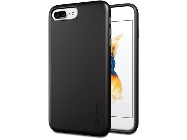 Luvvitt Super Armor Dual Layer Case for iPhone 7 Plus and 8 Plus - Black
