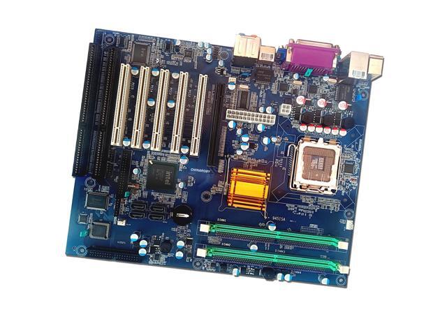 ATX PCI ISA Motherboard,945G with 2 ISA Slots 5 PCI Slots,LGA775 CPU,2 DDR2 Slots,1 PCIE,2 Ethernet RJ45 Ports for Computer Server 945GV Mainboards...