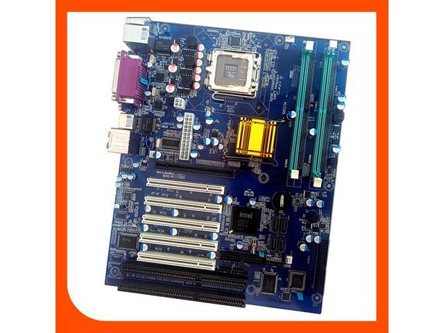 ATX PCI ISA Motherboard,945G with 2 ISA Slots 5 PCI Slots,LGA775 CPU,2 DDR2 Slots,1 PCIE,2 Ethernet RJ45 Ports for Computer Server 945GV Mainboards...