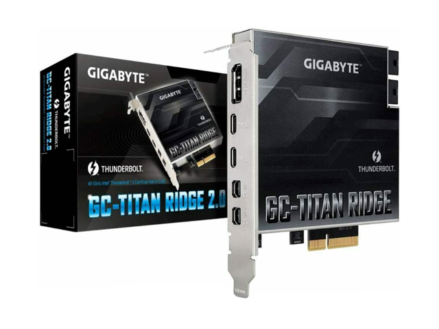 Gigabyte GC-Titan Ridge 2.0 Thunderbolt 3 USB-C 3.2 flashed Mac Pro Hackintosh
