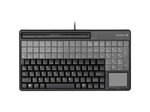 SPOS QWERTY KEYBOARD, BLACK, 14, USB, W/ 3 TRACK MSR, TOUCHPAD. US 123 LAYOUT W/