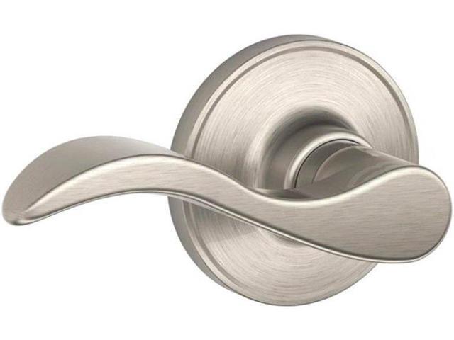 Schlage J10SEV619 Seville Hall and Closet Lever, Satin Nickel