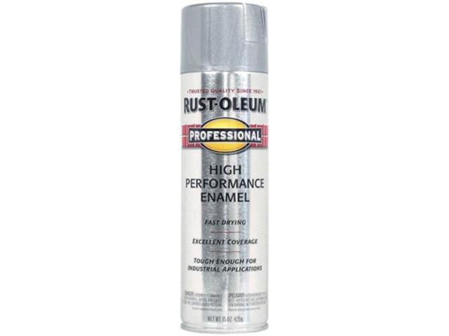 Rustoleum Professional High Performance Topcoat Enamel Spray Paint, 14 oz Aerosol Can, 14 sq-ft