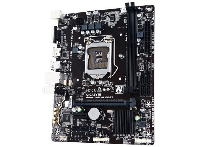 GIGABYTE GA-H110M-H Micro ATX Intel Motherboard
