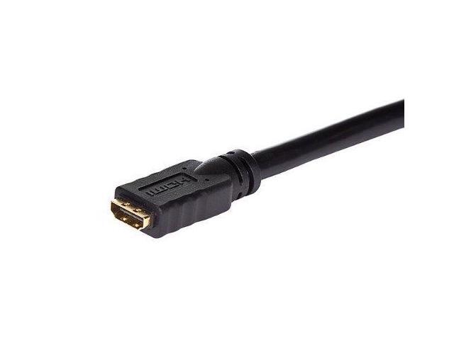 Monoprice Commercial Series High Speed HDMI Extension Cable, 4K @ 24Hz, 10.2Gbps, 24AWG, CL2, 6ft, Black