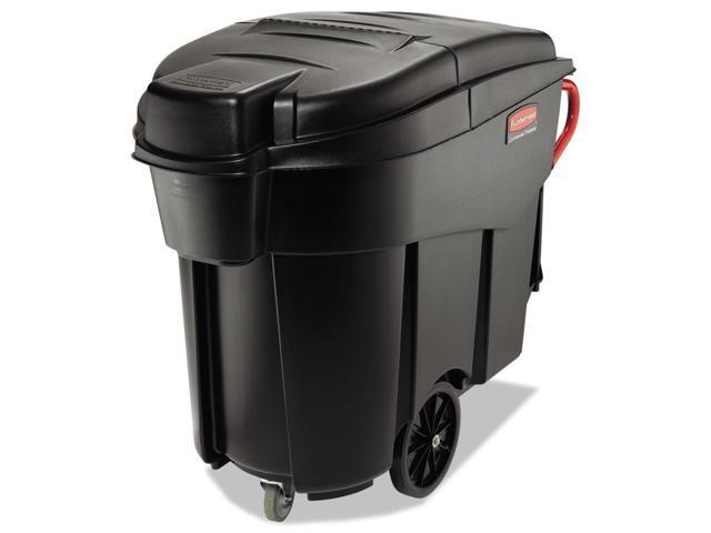 Rubbermaid Commercial Products Janitor Cart Black FG9W7300BLA