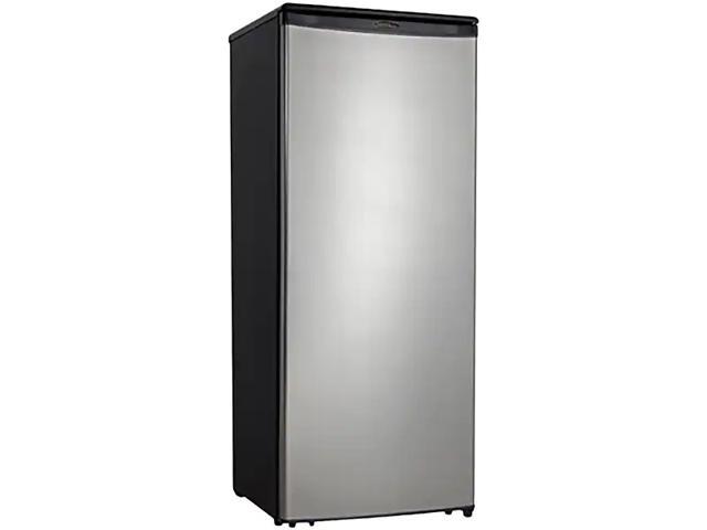 Danby Designer 11 C Ft Automatic Defrost Apartment Refrigerator, Spotless Steel photo