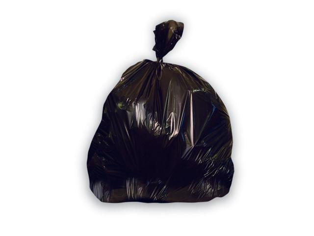 Heritage Bag Heritage 40-45 Gallon Trash Bags Low Density 4 Mil Black 50 CT