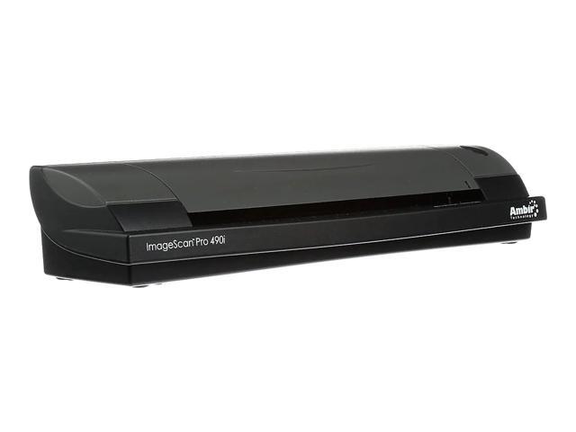 Ambir ImageScan Pro 490i Duplex ID Card and Document Scanner w/AmbirScan (DS490-AS)