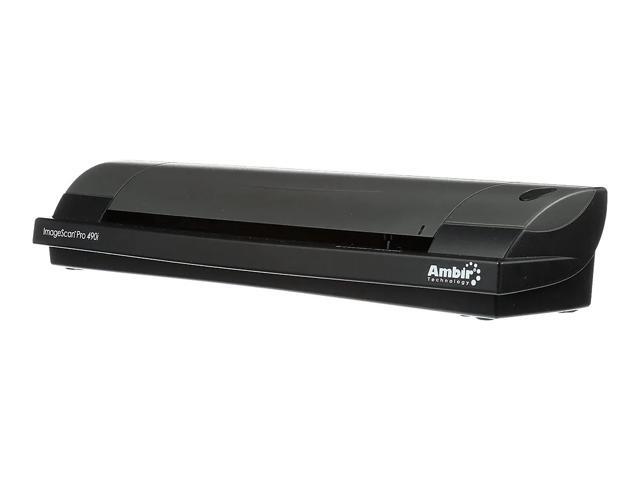 Ambir ImageScan Pro 490i Duplex ID Card and Document Scanner w/AmbirScan (DS490-AS)