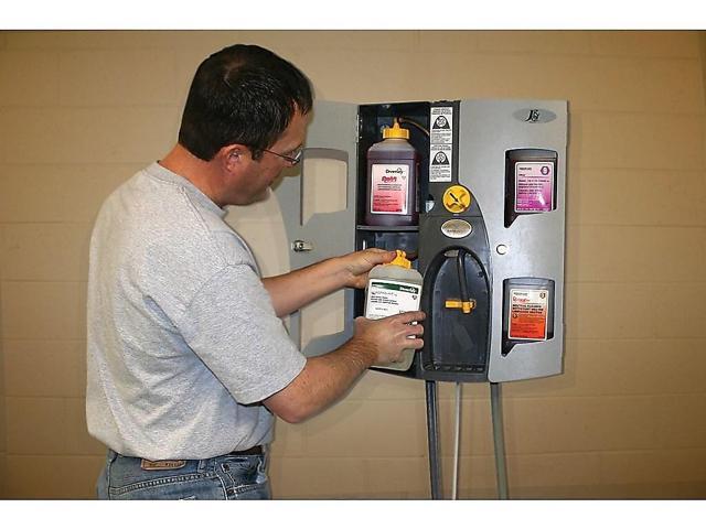 DIVERSEY D3764735 Chemical Mixing Dispenser,Wall Mount