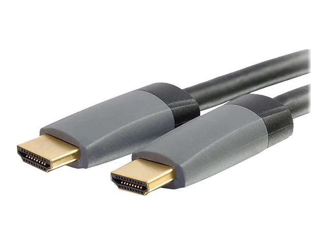 C2G 50627 Select 4K UHD High Speed HDMI Cable (60Hz) with Ethernet M/M, In-Wall CL2-Rated, Black (6 Feet, 1.82 Meters)